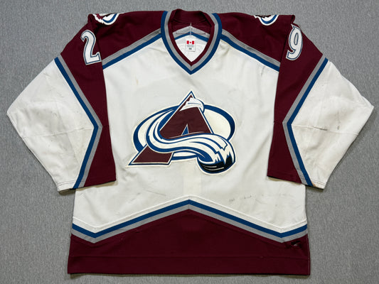 Colorado Avalanche Messier Game Worn Jersey