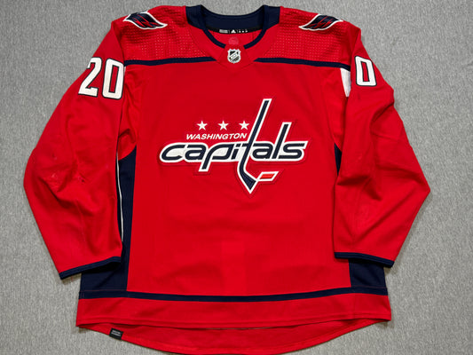 Washington Capitals Lars Eller Game Worn Jersey