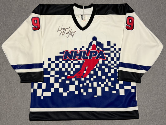 NHLPA Wayne Gretzky Worn Jersey