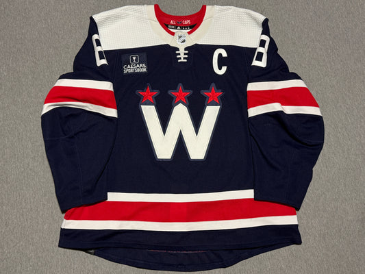 Washington Capitals Ovechkin Game Worn Jersey - Consignment