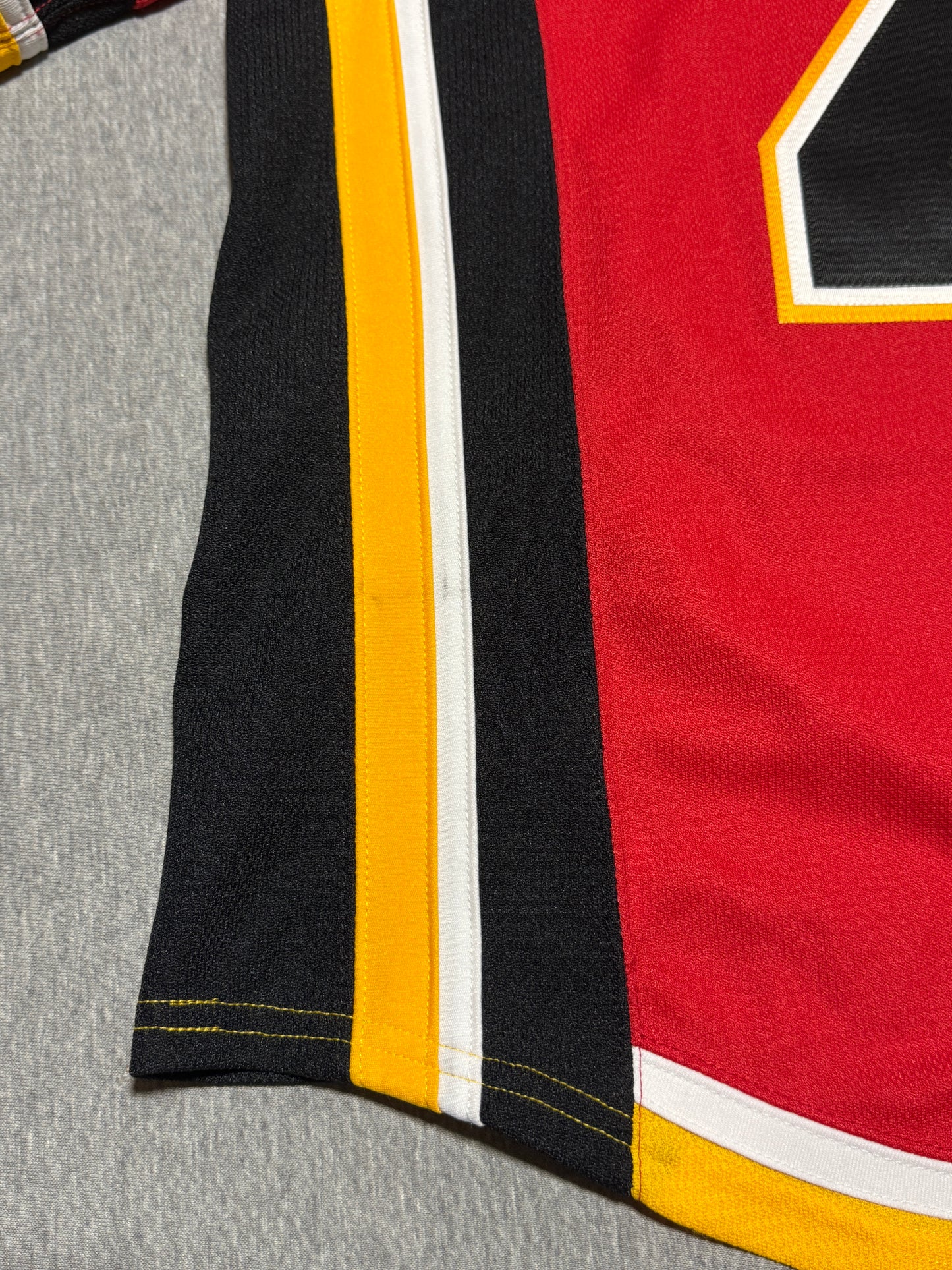 Calgary Flames D. Hamilton Game Worn Jersey