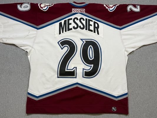 Colorado Avalanche Messier Game Worn Jersey