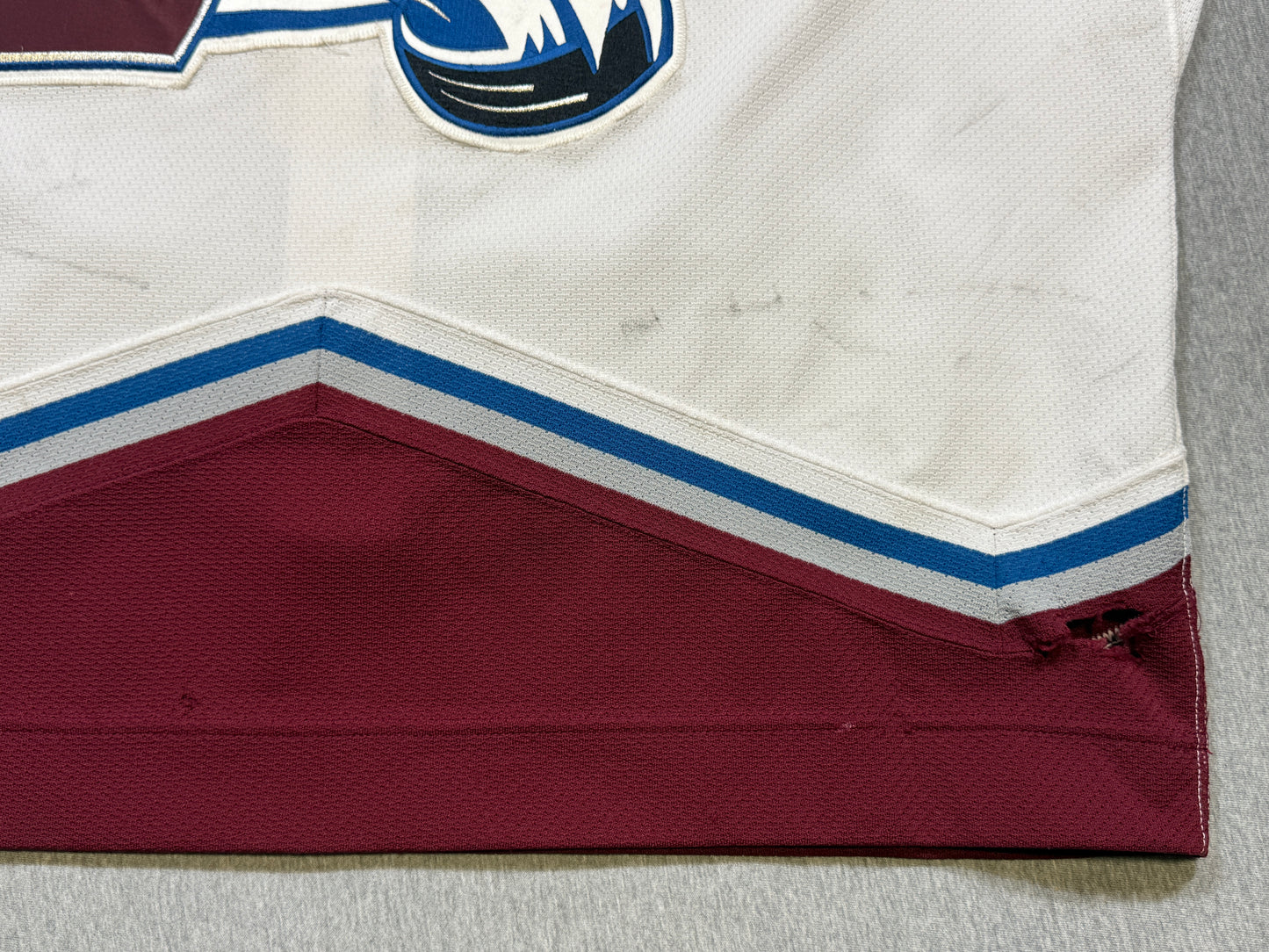 Colorado Avalanche Messier Game Worn Jersey