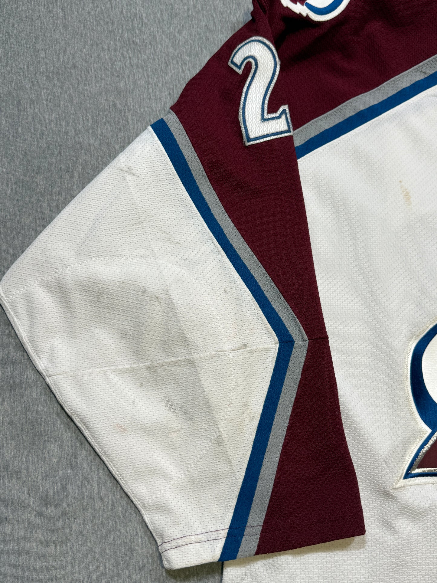 Colorado Avalanche Messier Game Worn Jersey