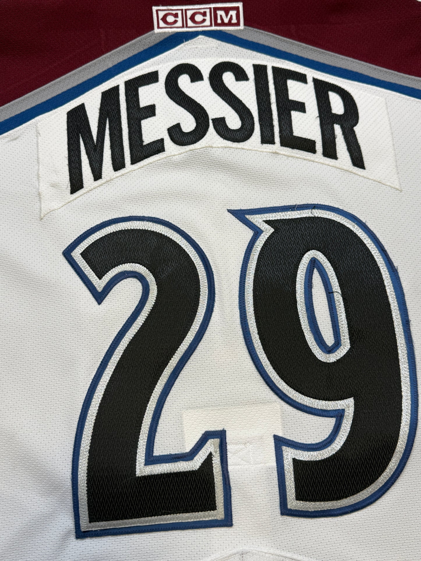 Colorado Avalanche Messier Game Worn Jersey