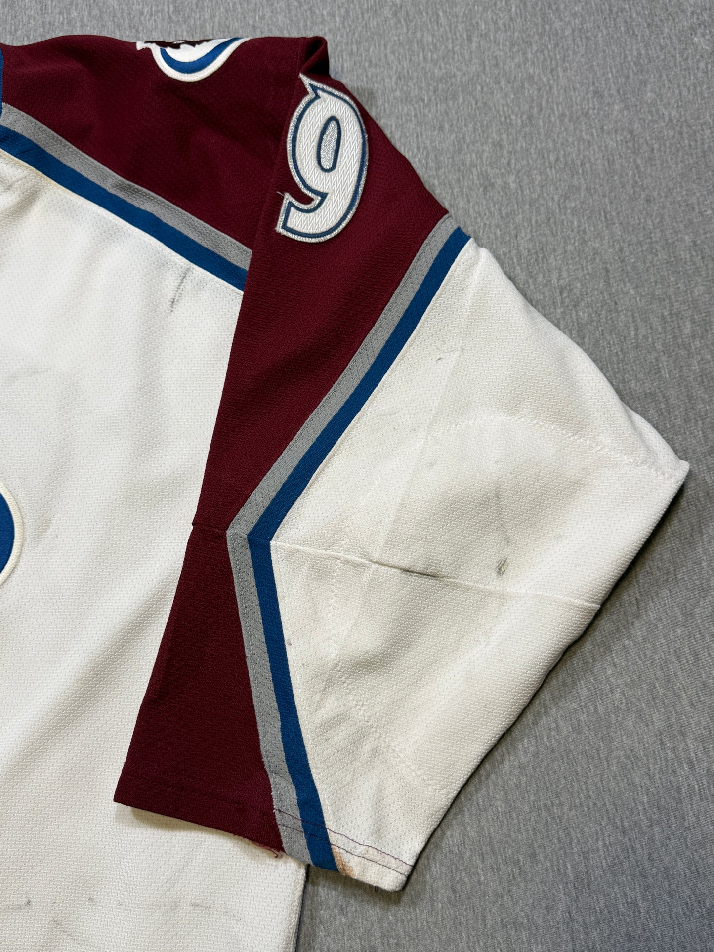 Colorado Avalanche Messier Game Worn Jersey