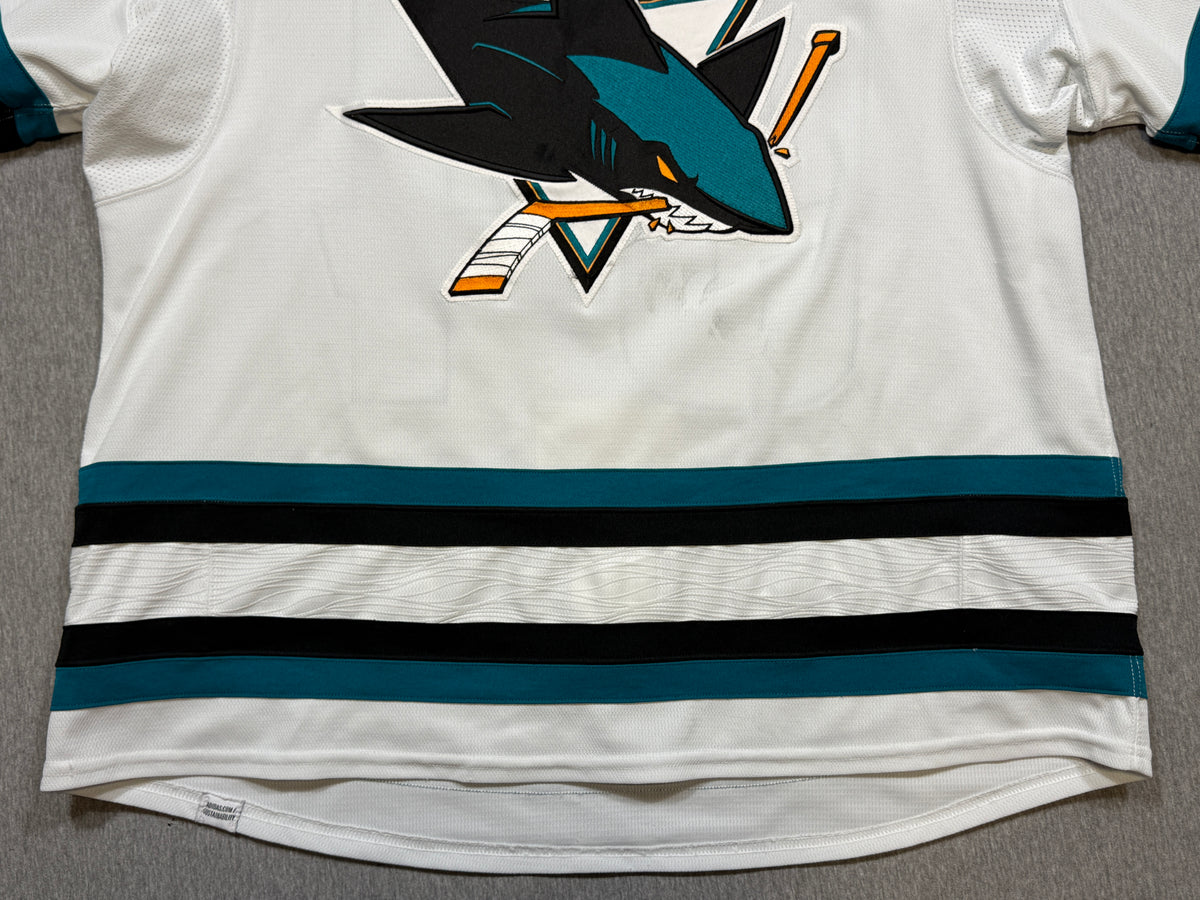 San Jose Sharks Givani Smith Game Worn Jersey