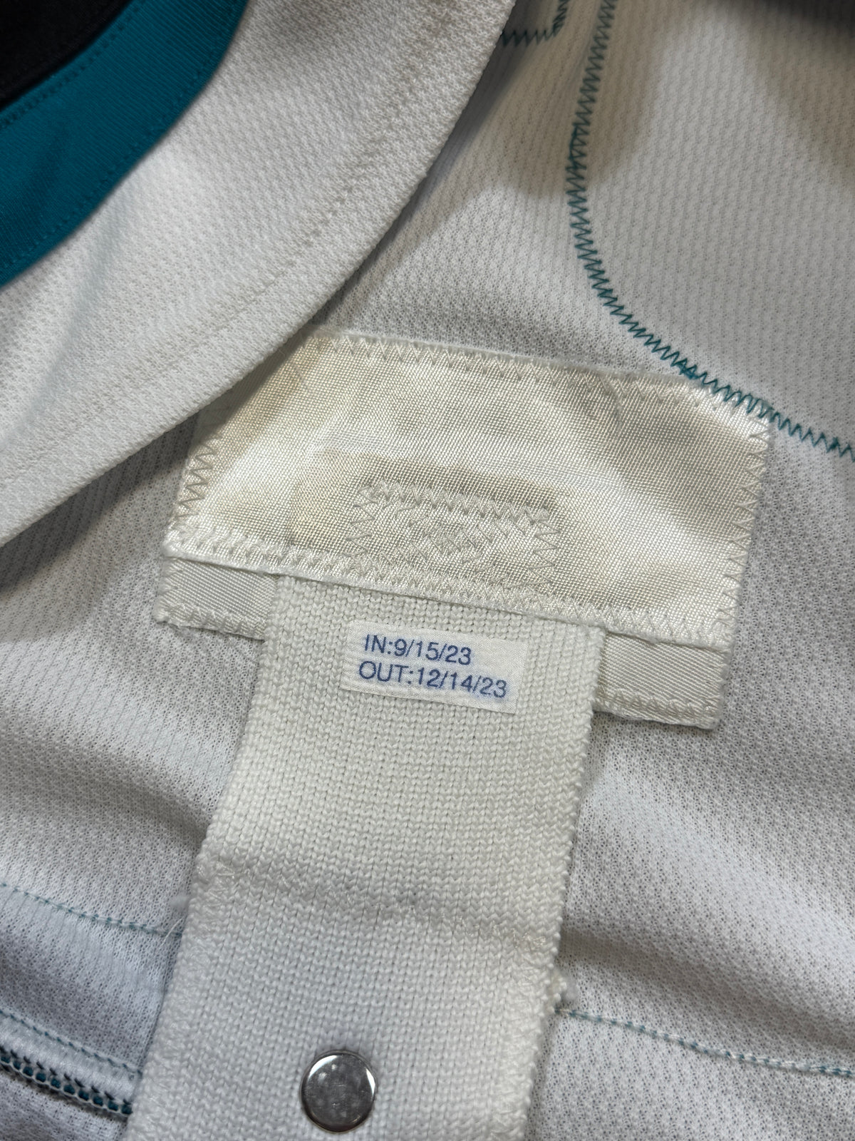 San Jose Sharks Givani Smith Game Worn Jersey