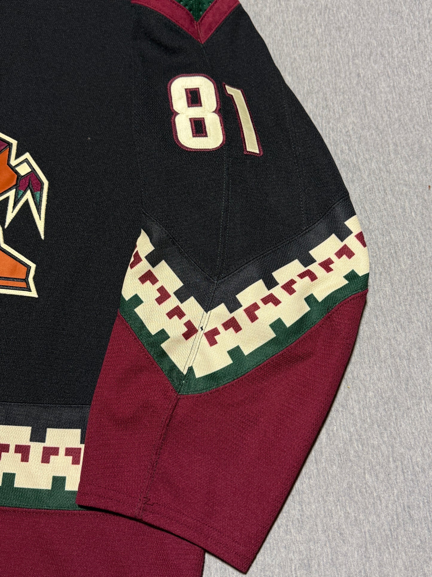 Arizona Coyotes Kessel Game Worn Jersey
