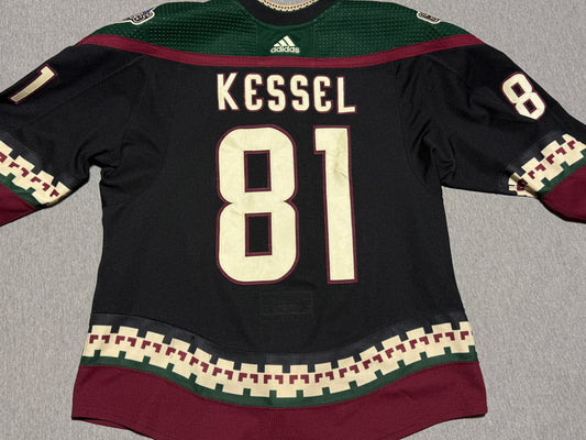 Arizona Coyotes Kessel Game Worn Jersey