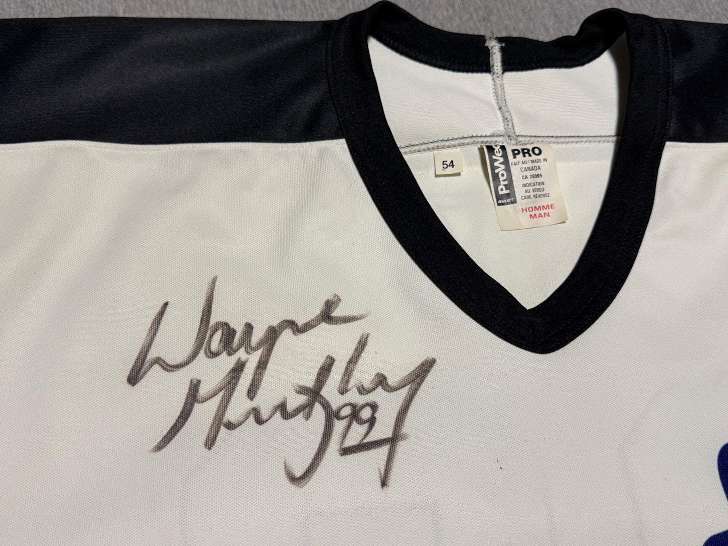 NHLPA Wayne Gretzky Worn Jersey