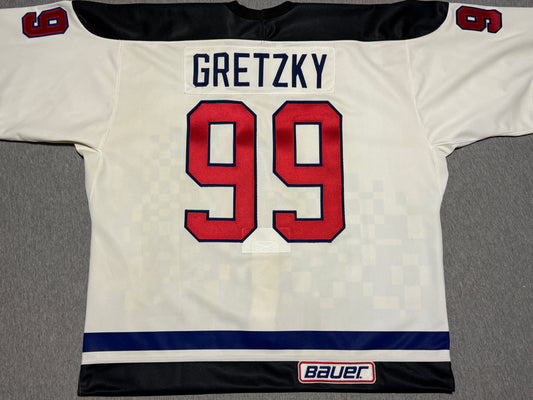 NHLPA Wayne Gretzky Worn Jersey