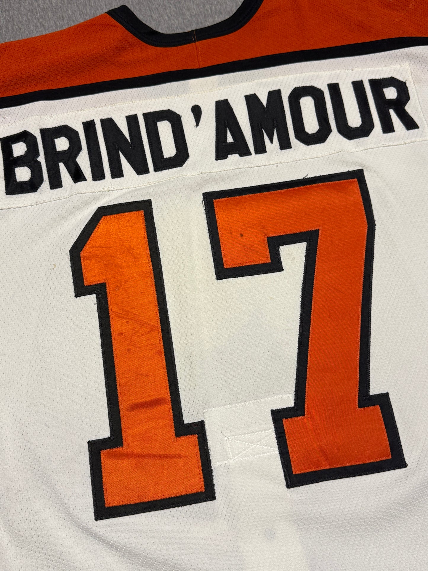 Philadelphia Flyers Brind'Amour Game Worn Jersey