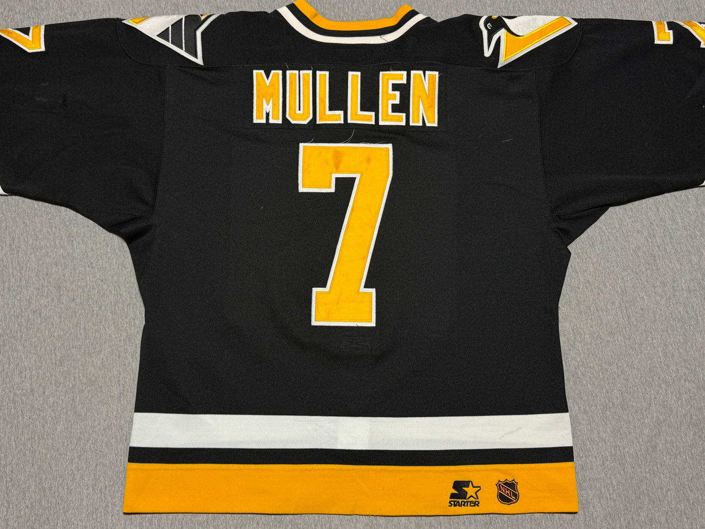 Pittsburgh Penguins Mullen Game Worn Jersey