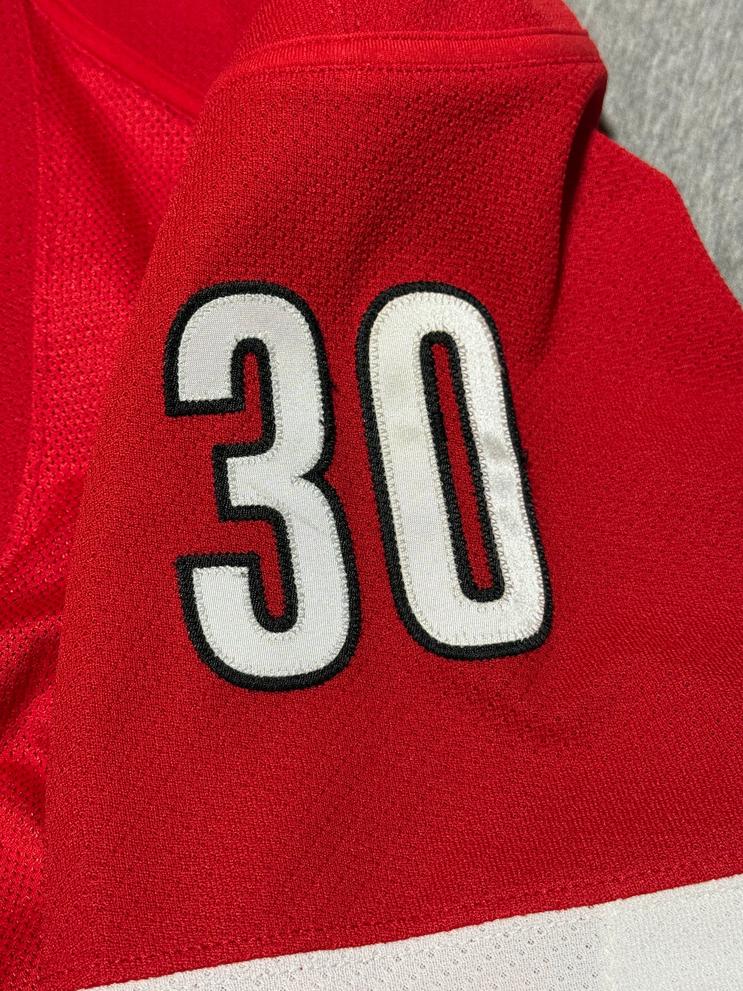 Carolina Hurricanes Ward Game Worn Jersey