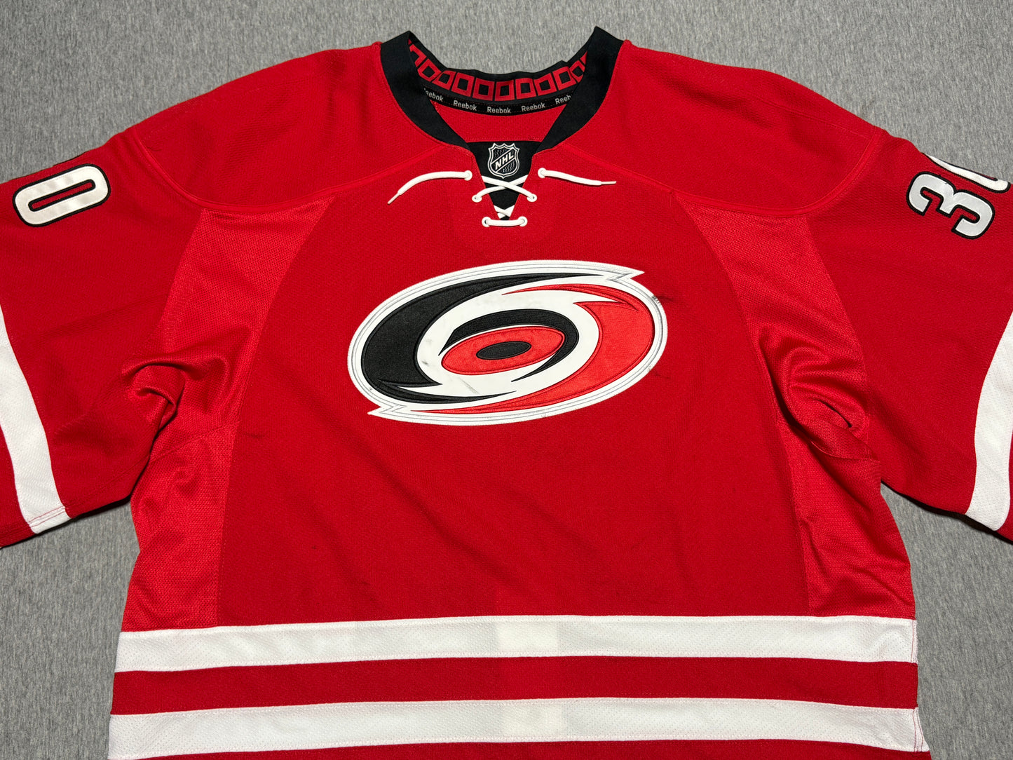 Carolina Hurricanes Ward Game Worn Jersey