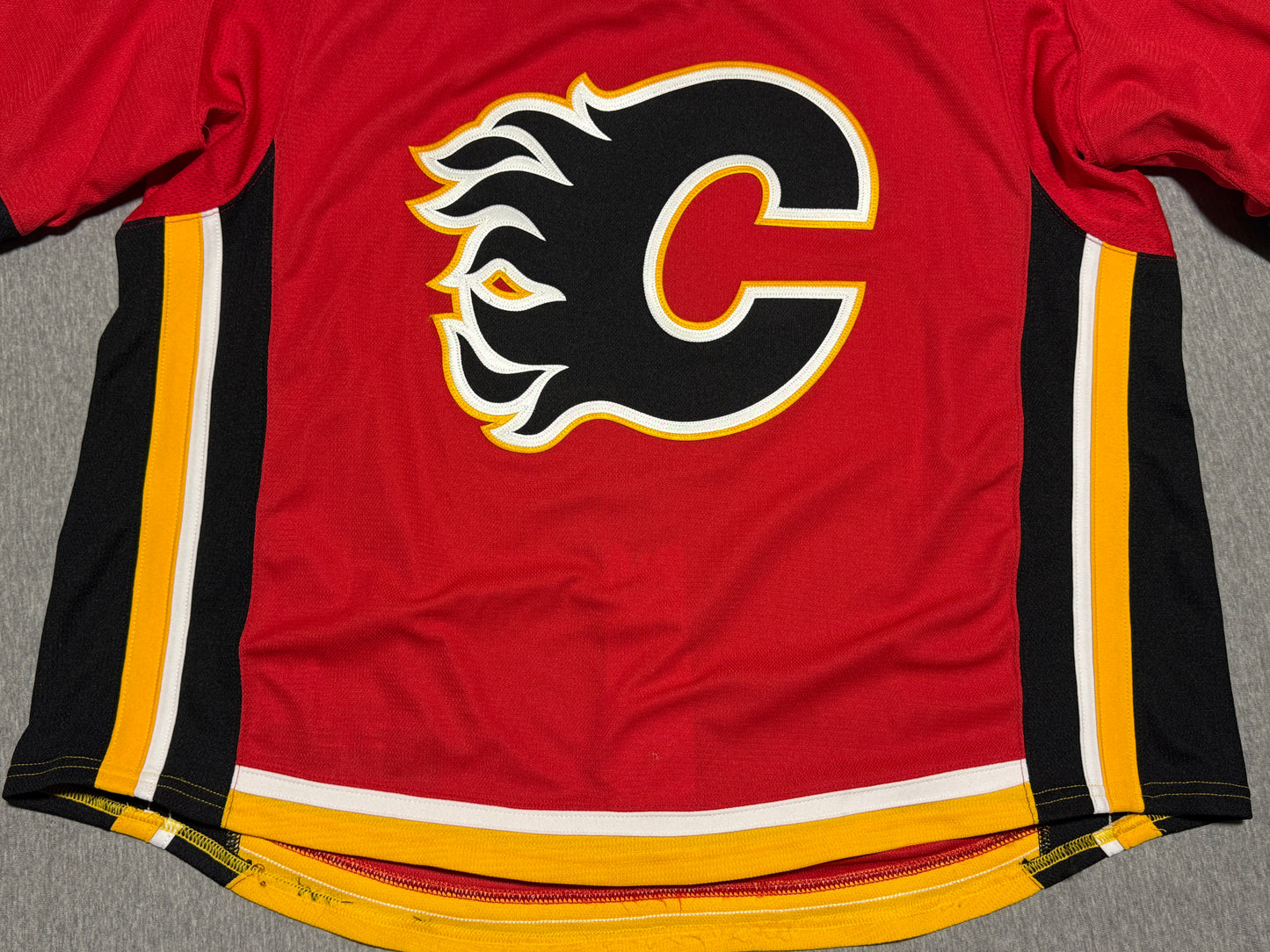 Calgary Flames D. Hamilton Game Worn Jersey