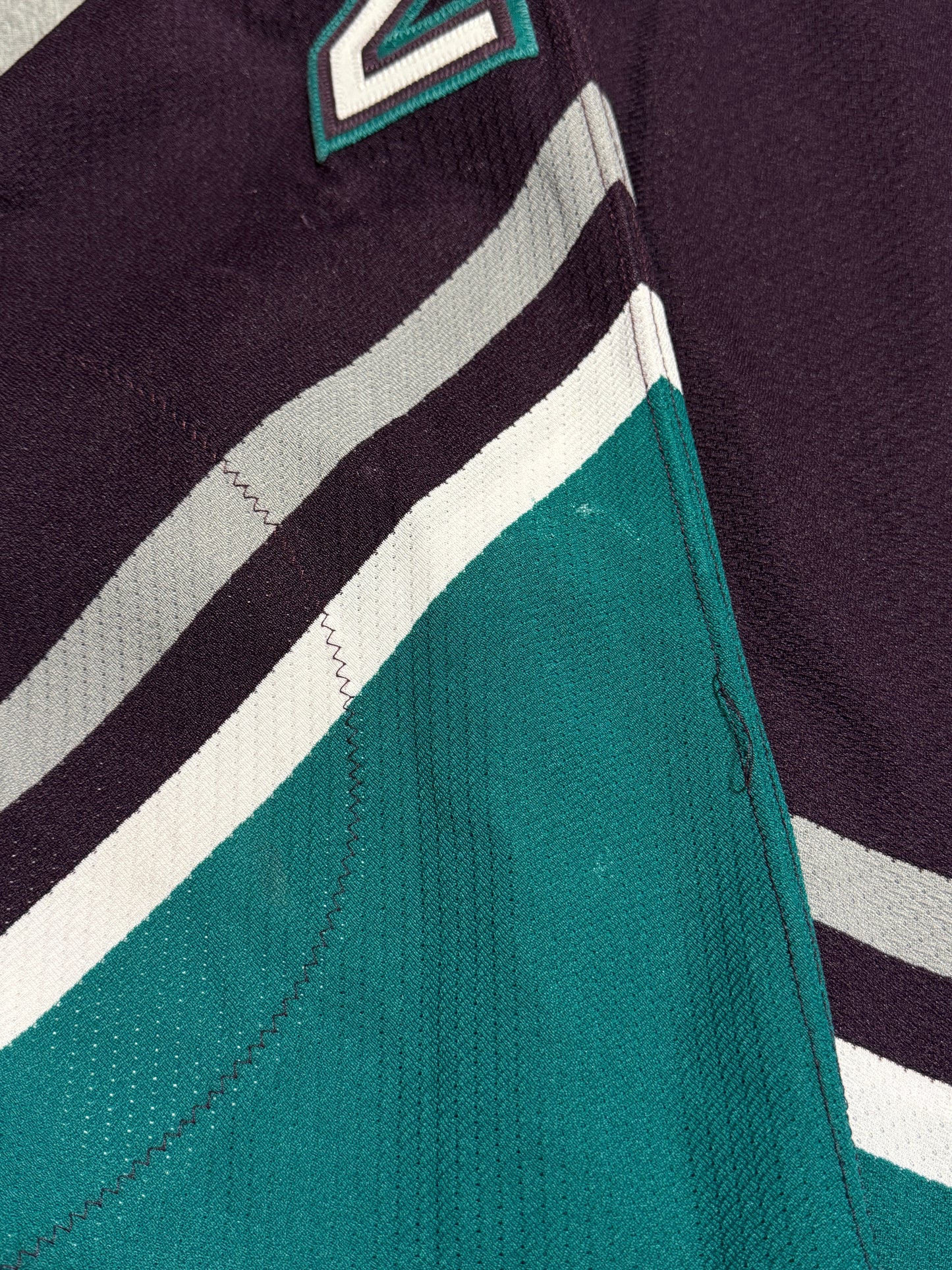 Anaheim Mighty Ducks Salei Game Worn Jersey