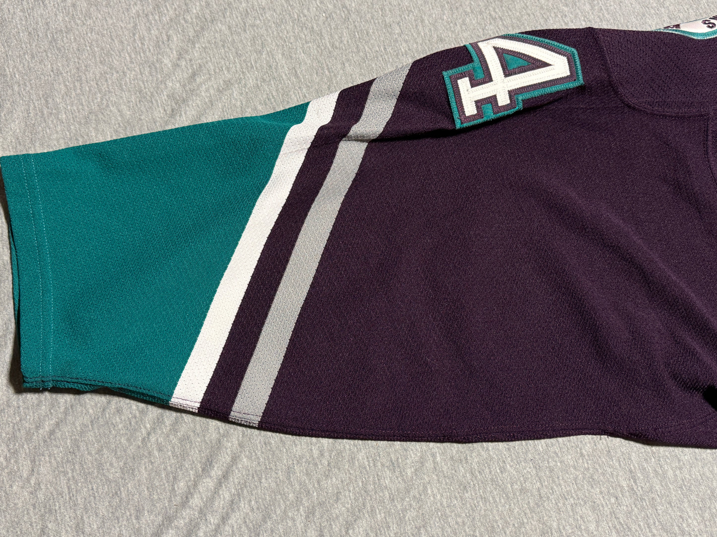Anaheim Mighty Ducks Salei Game Worn Jersey