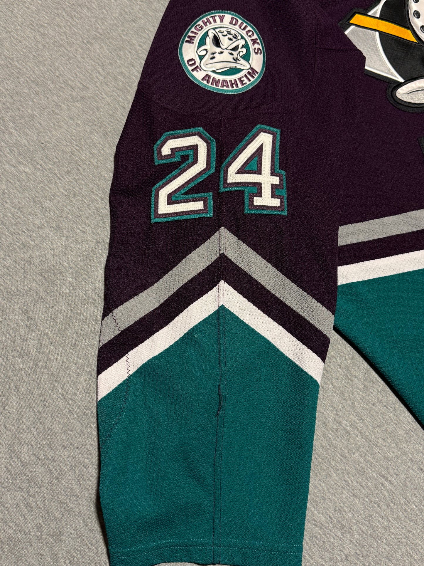 Anaheim Mighty Ducks Salei Game Worn Jersey
