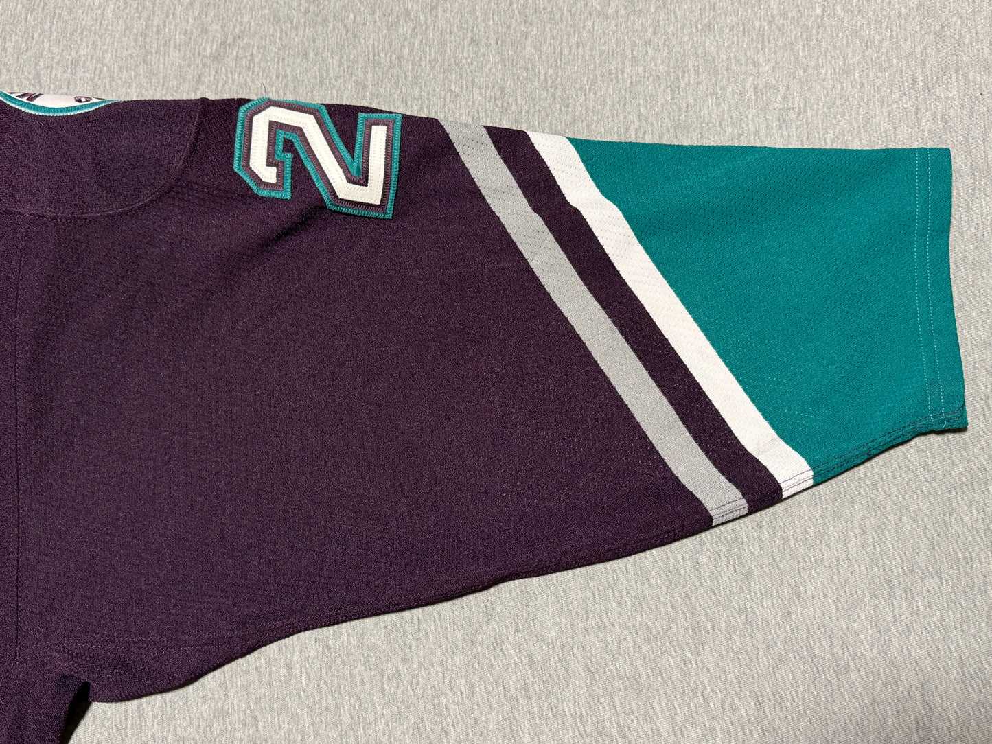 Anaheim Mighty Ducks Salei Game Worn Jersey