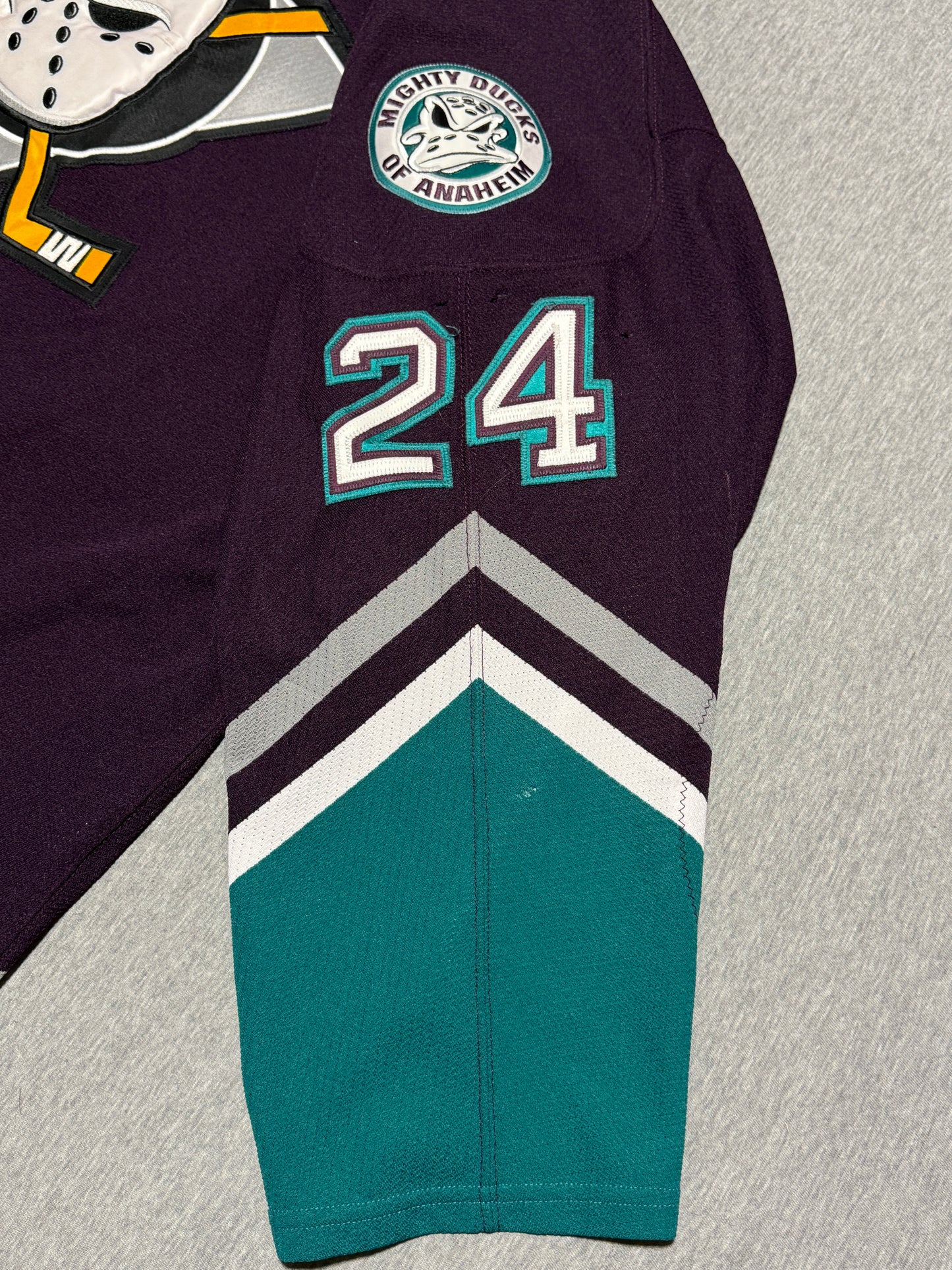 Anaheim Mighty Ducks Salei Game Worn Jersey