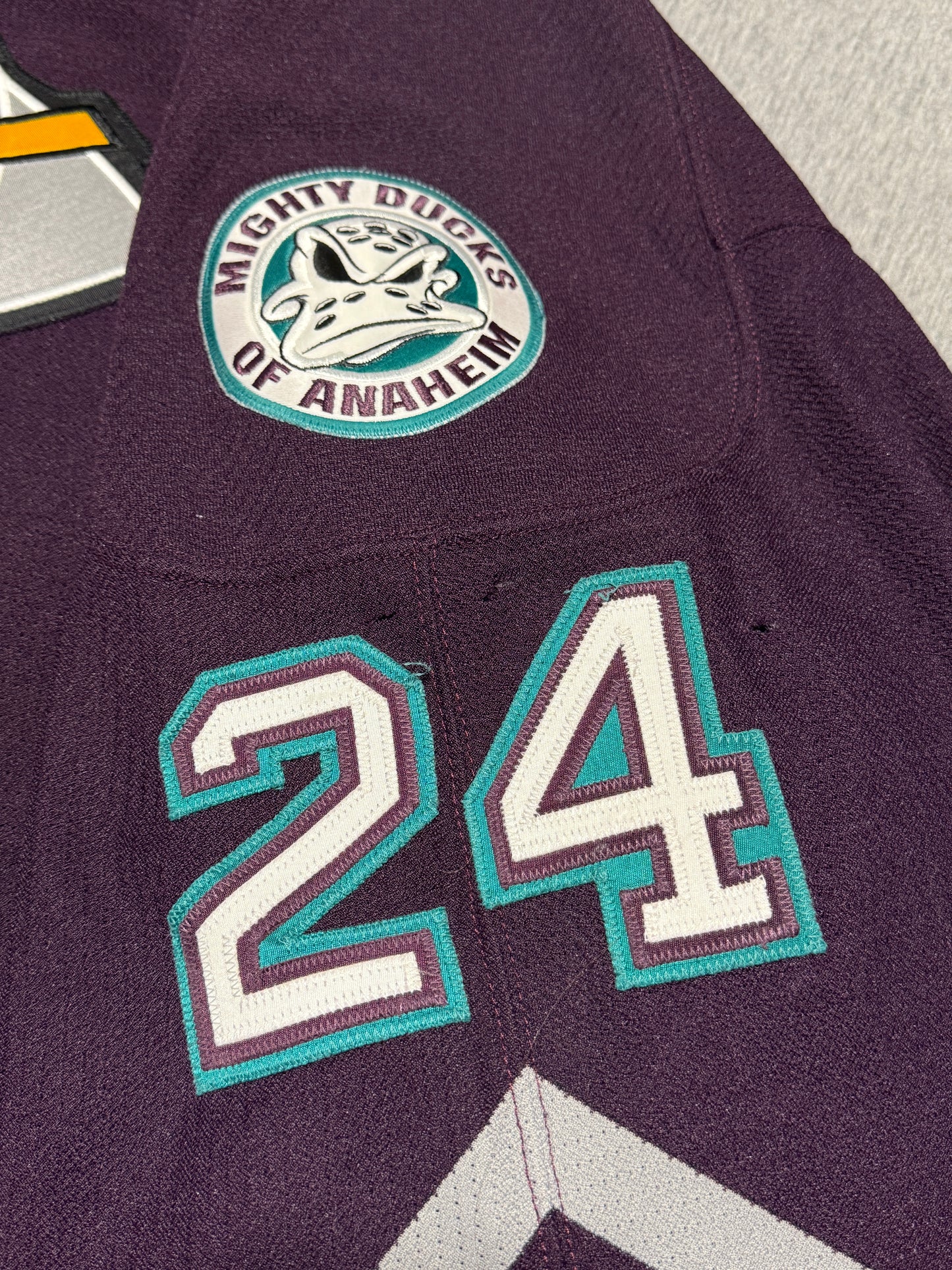 Anaheim Mighty Ducks Salei Game Worn Jersey