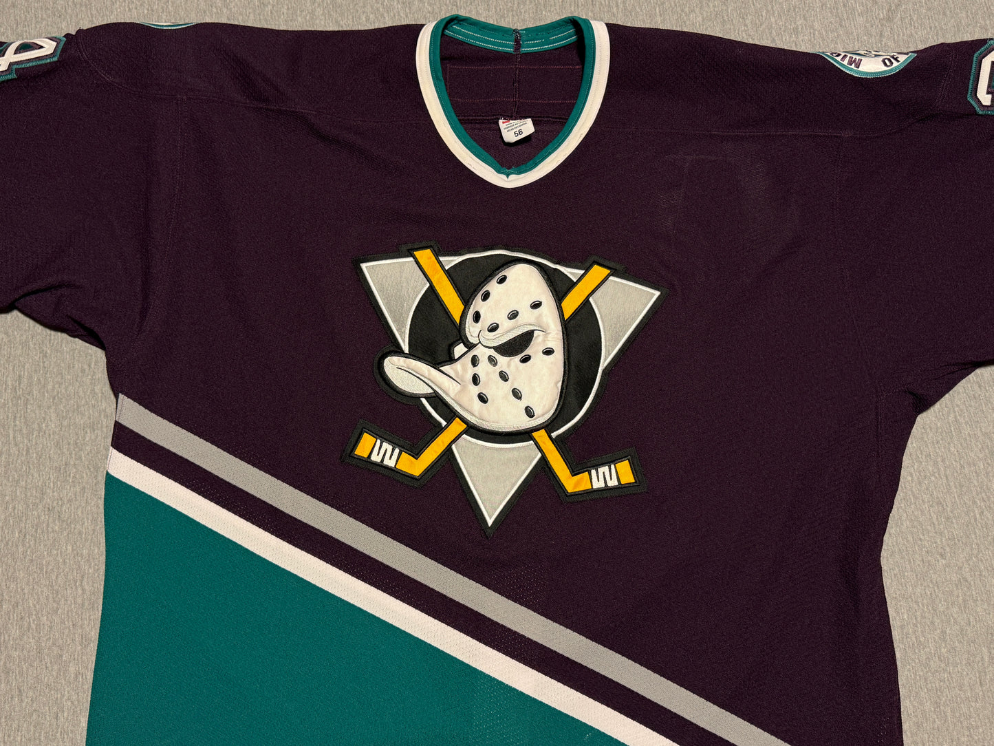 Anaheim Mighty Ducks Salei Game Worn Jersey