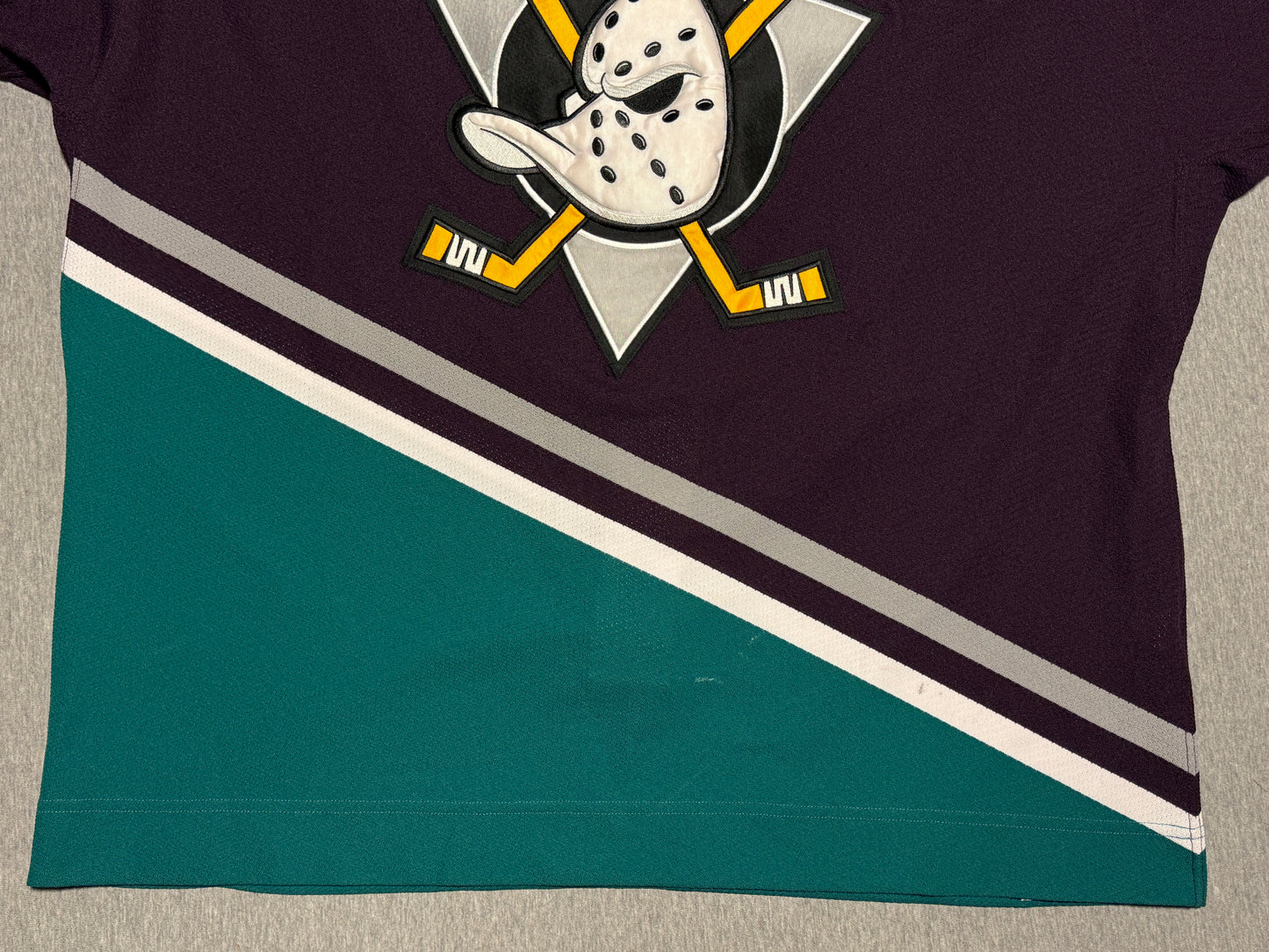 Anaheim Mighty Ducks Salei Game Worn Jersey
