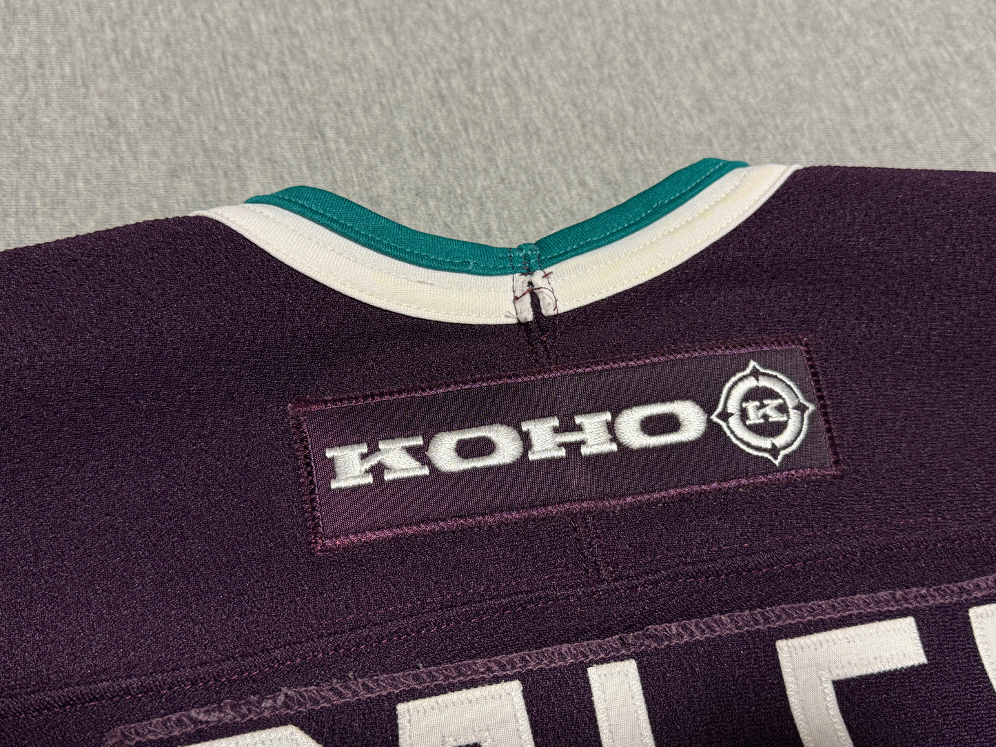 Anaheim Mighty Ducks Salei Game Worn Jersey