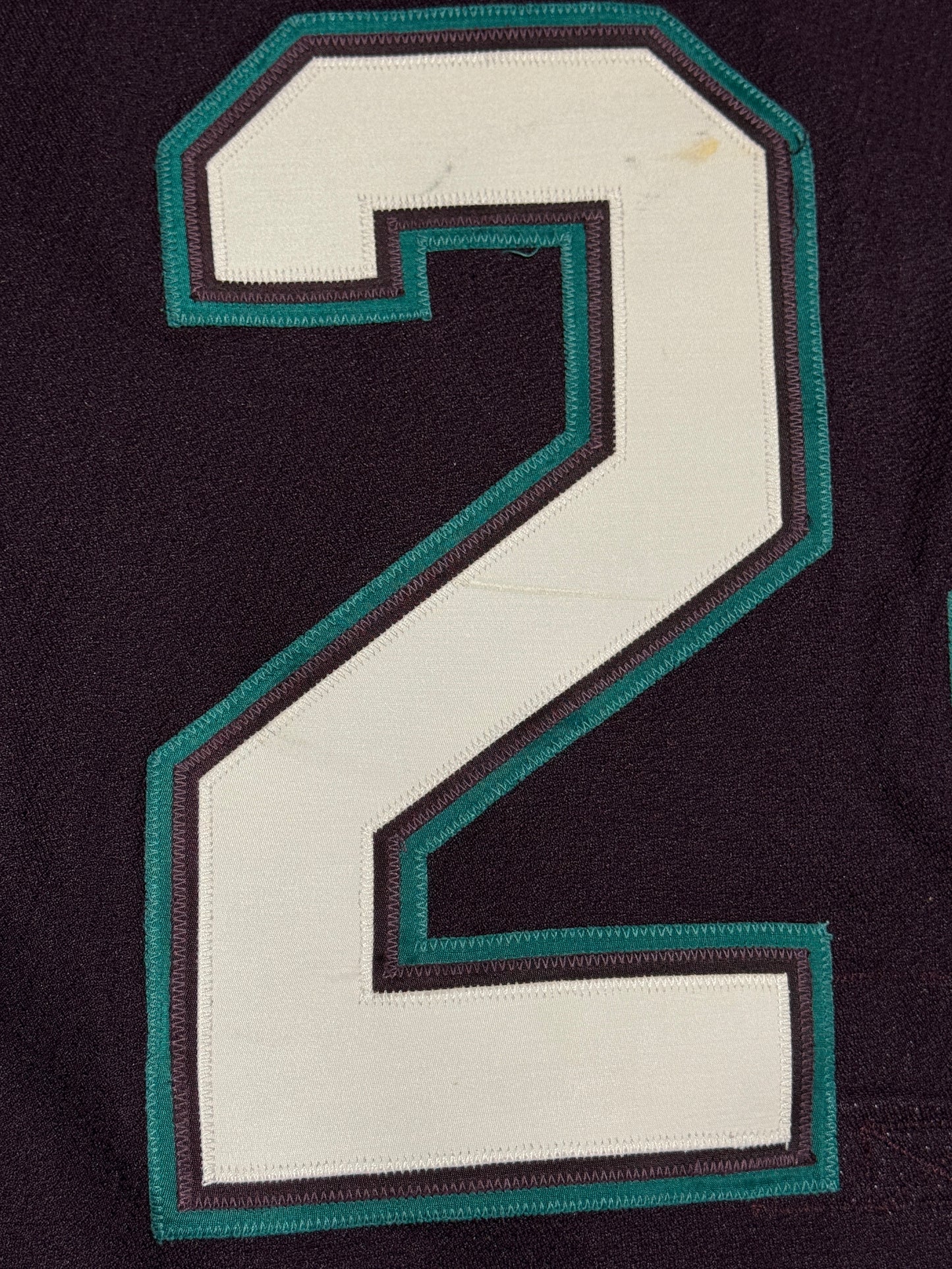 Anaheim Mighty Ducks Salei Game Worn Jersey