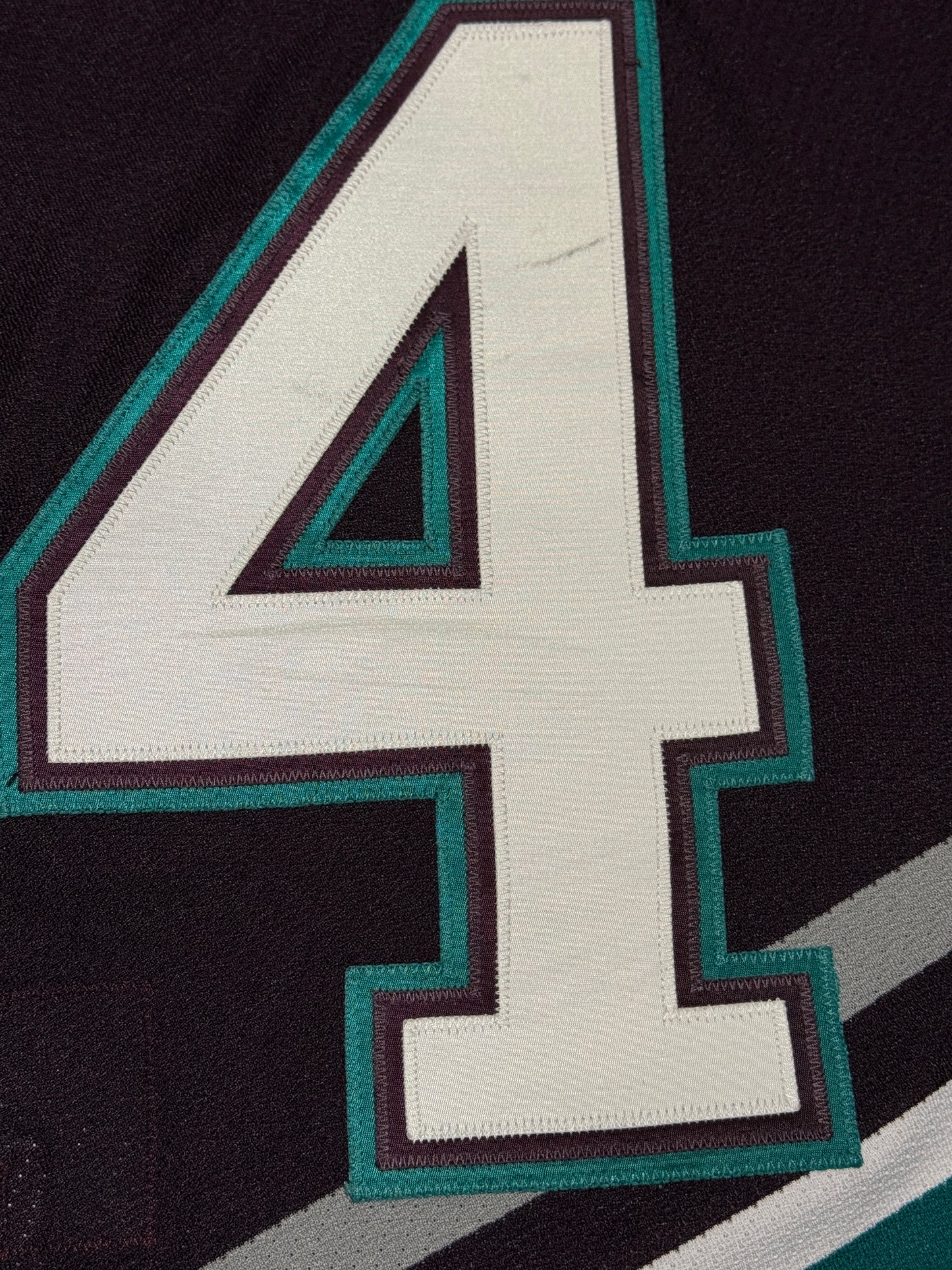 Anaheim Mighty Ducks Salei Game Worn Jersey