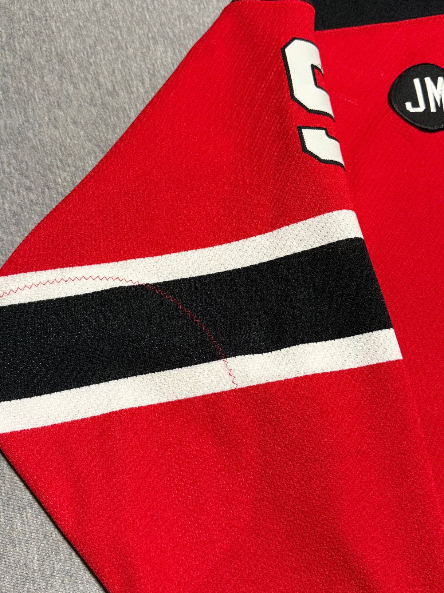 New Jersey Devils Zach Parise Game Worn Rookie Jersey