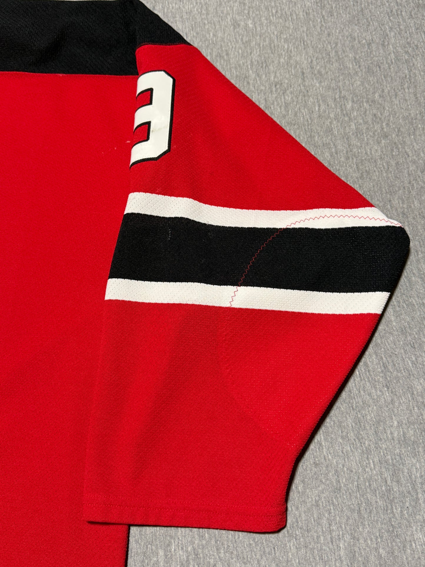 New Jersey Devils Zach Parise Game Worn Rookie Jersey