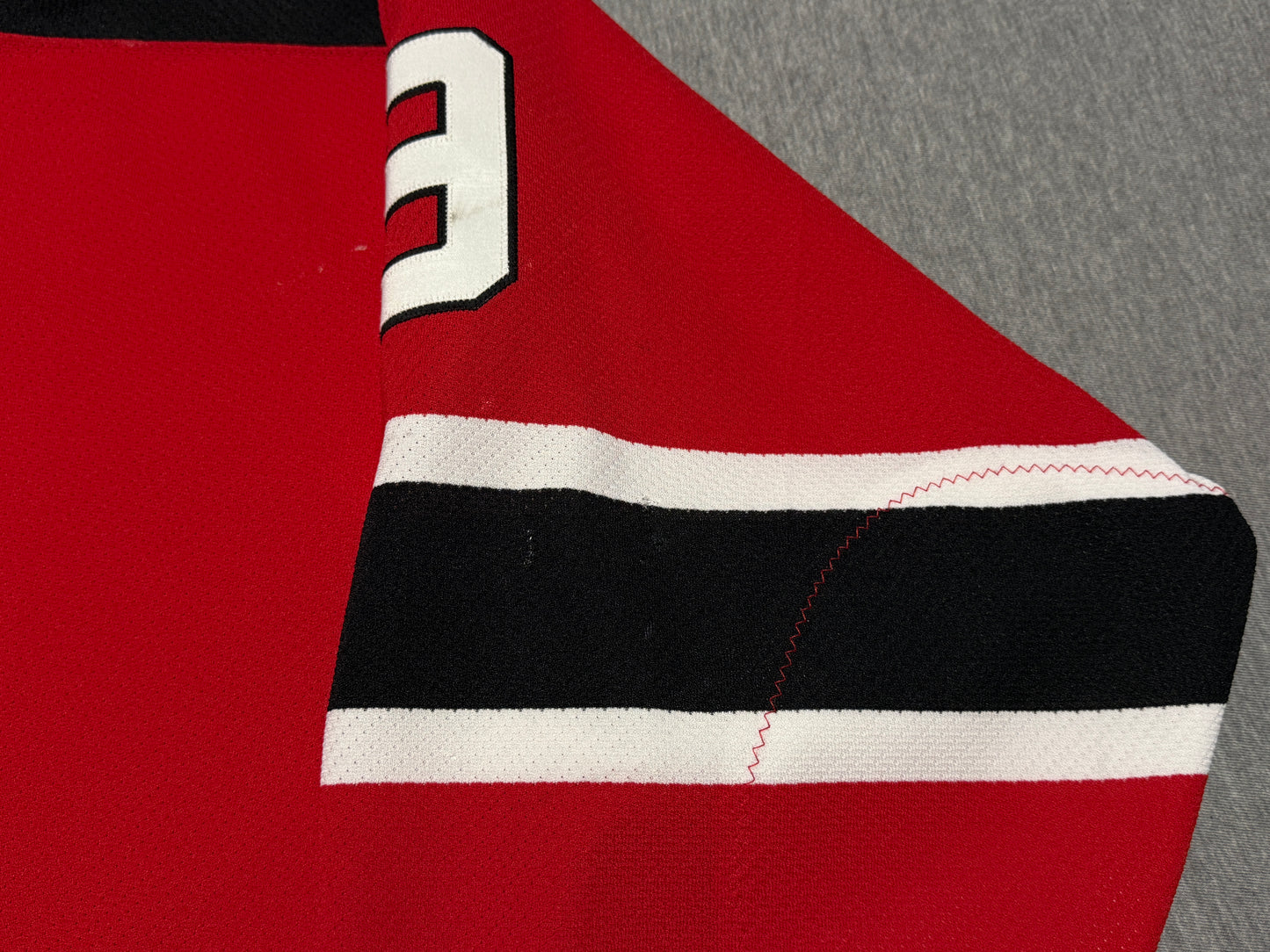 New Jersey Devils Zach Parise Game Worn Rookie Jersey