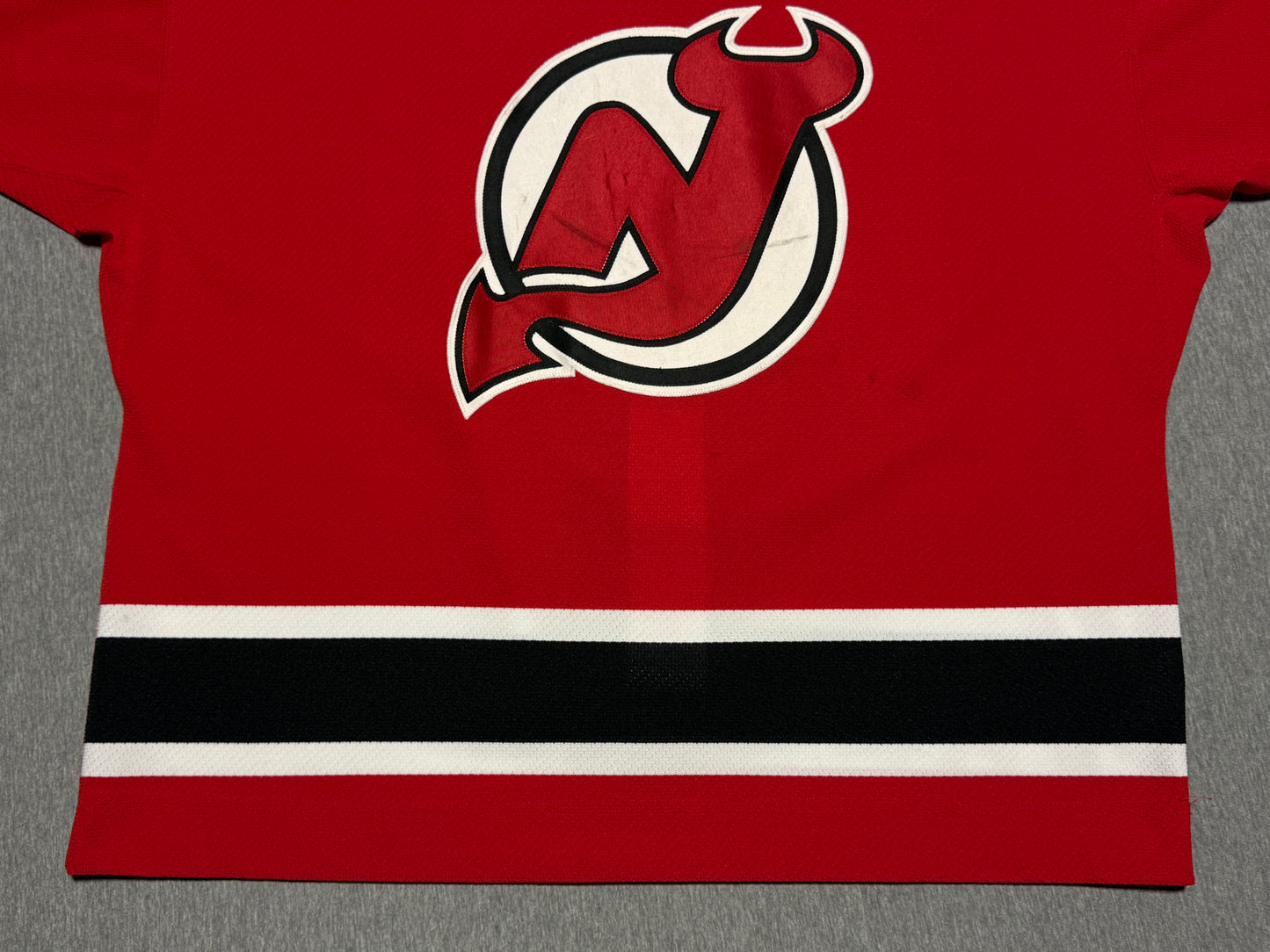 New Jersey Devils Zach Parise Game Worn Rookie Jersey