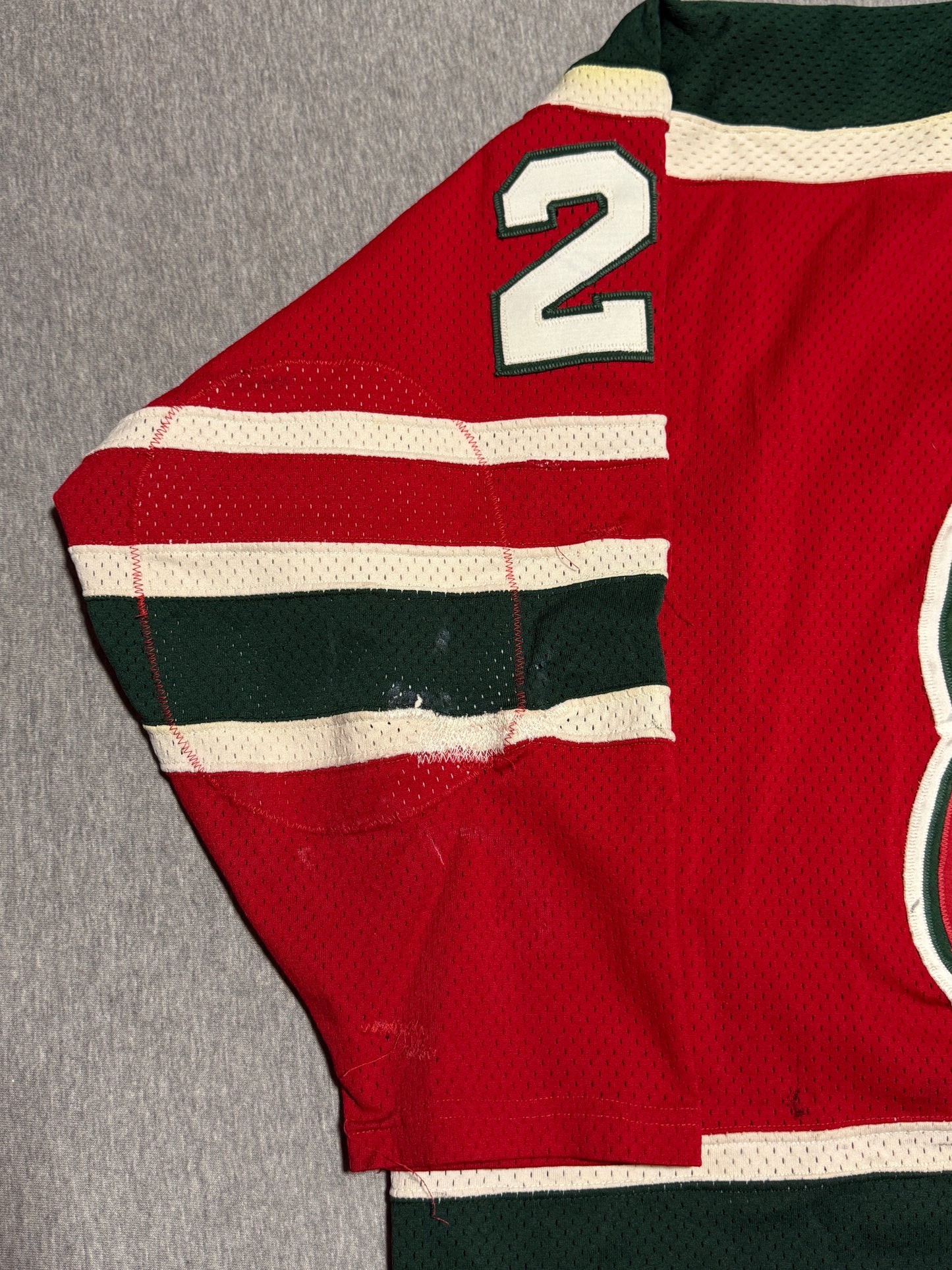 New Jersey Devils Dave Lewis Game Worn Jersey