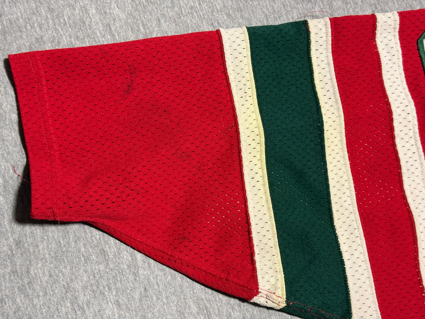 New Jersey Devils Dave Lewis Game Worn Jersey