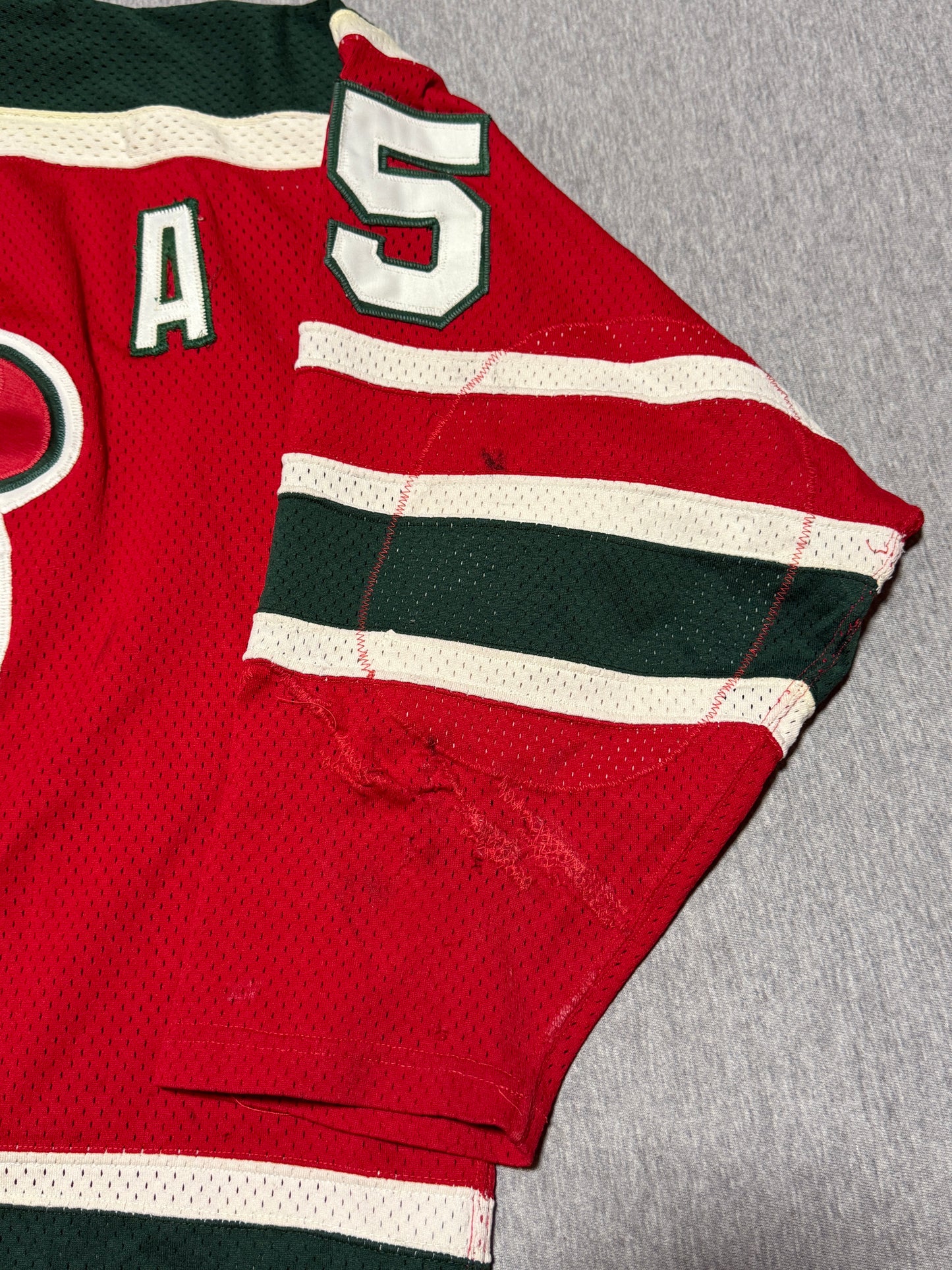 New Jersey Devils Dave Lewis Game Worn Jersey