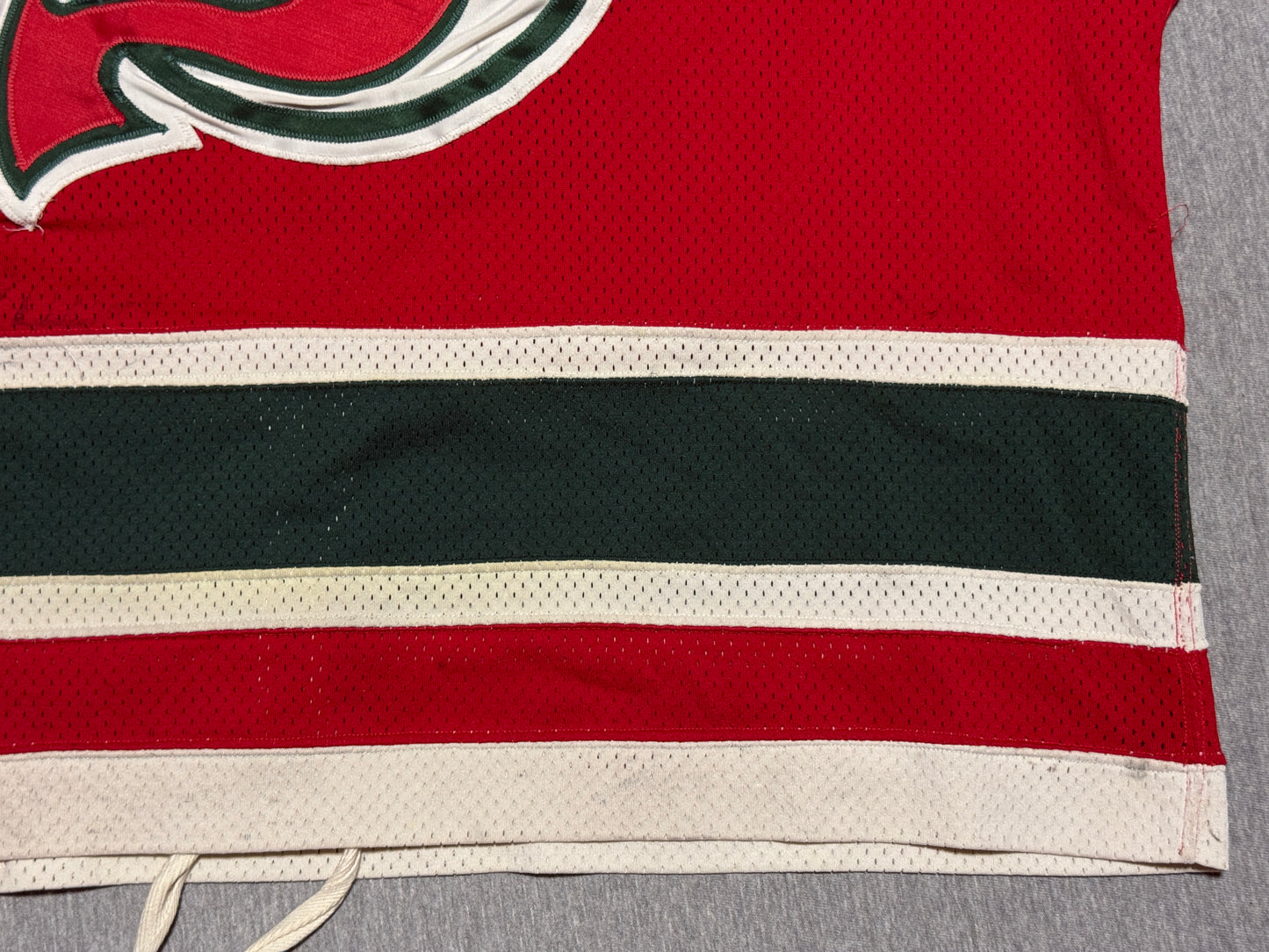 New Jersey Devils Dave Lewis Game Worn Jersey