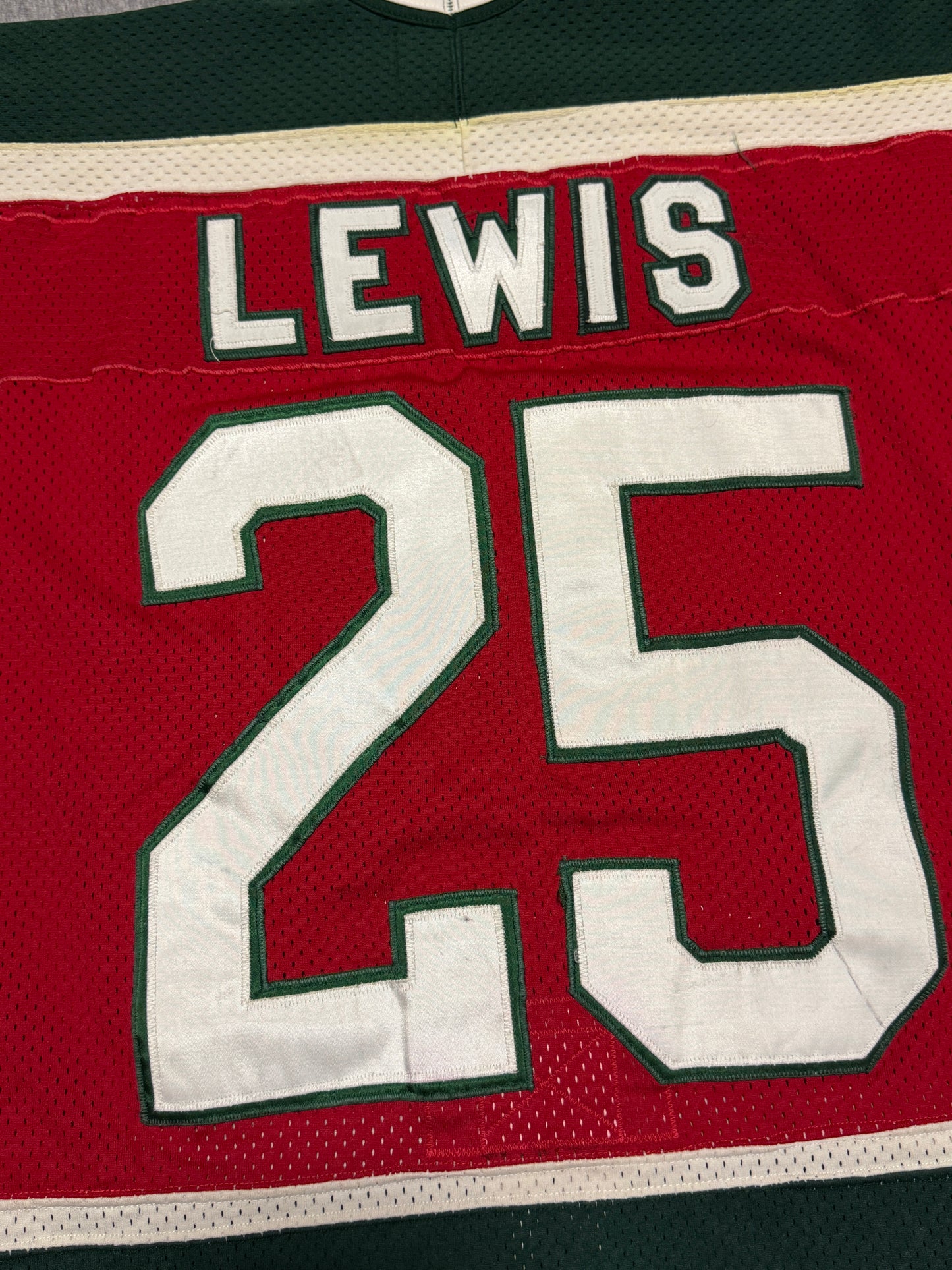 New Jersey Devils Dave Lewis Game Worn Jersey