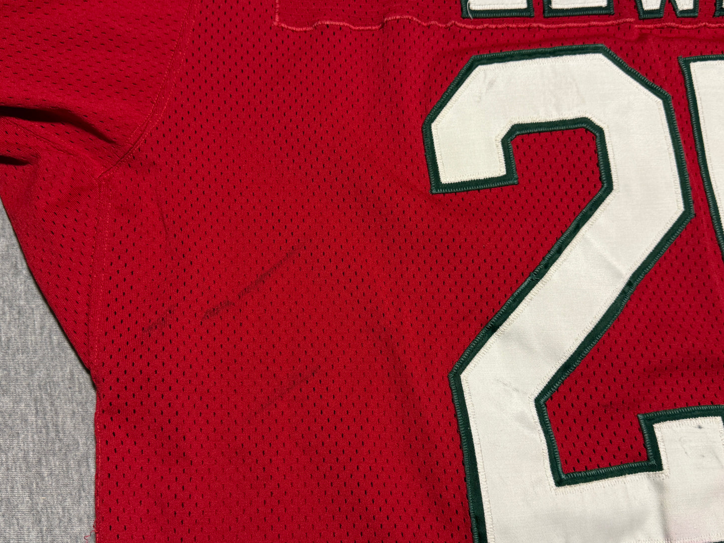 New Jersey Devils Dave Lewis Game Worn Jersey