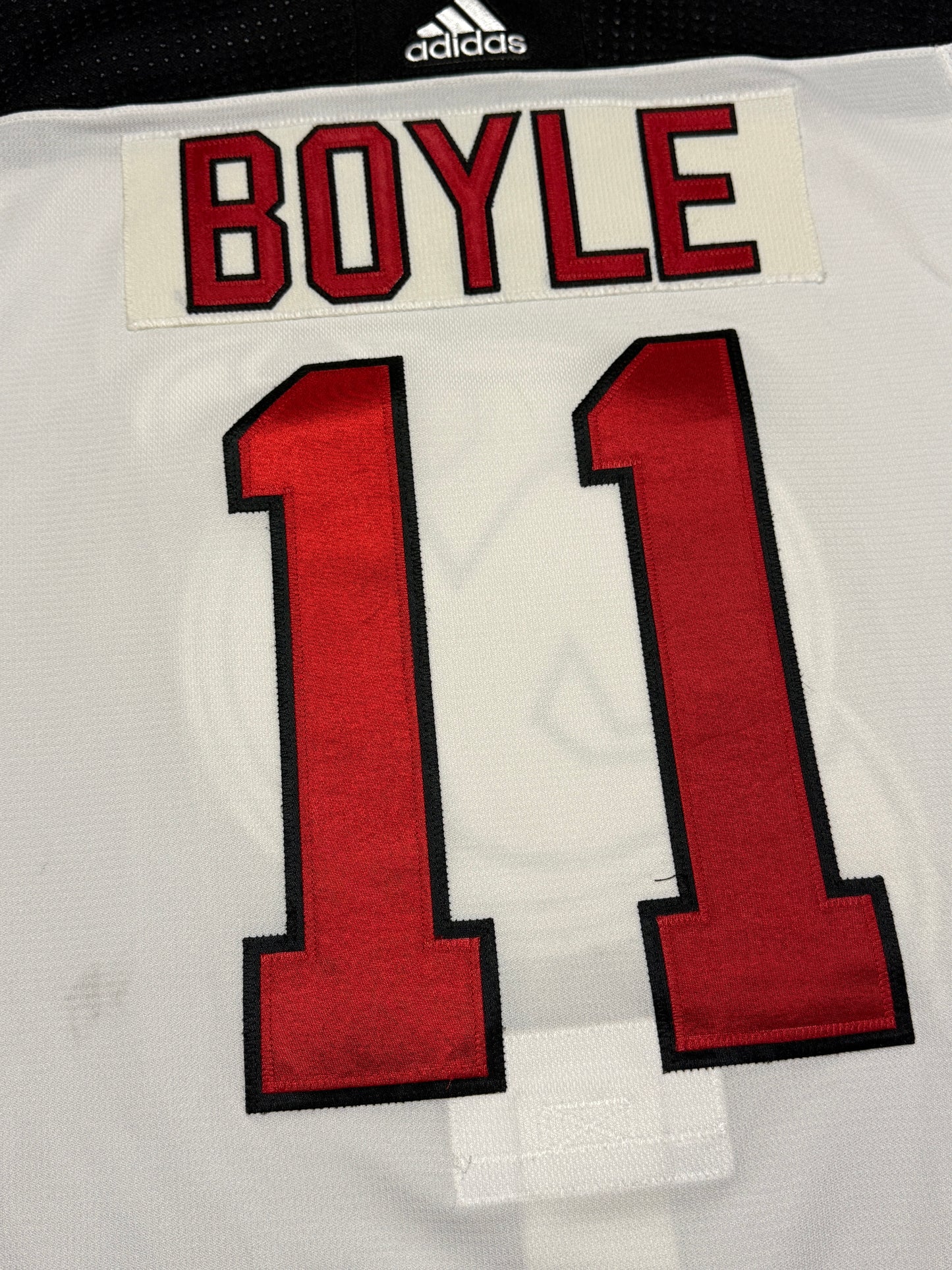 New Jersey Devils Brian Boyle Game Worn Jersey