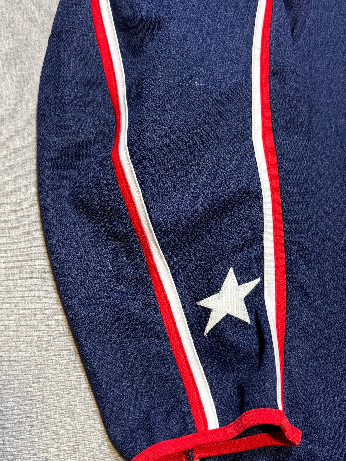 Columbus Blue Jackets Emil Bemstrom Game Worn Jersey with 20th Patch