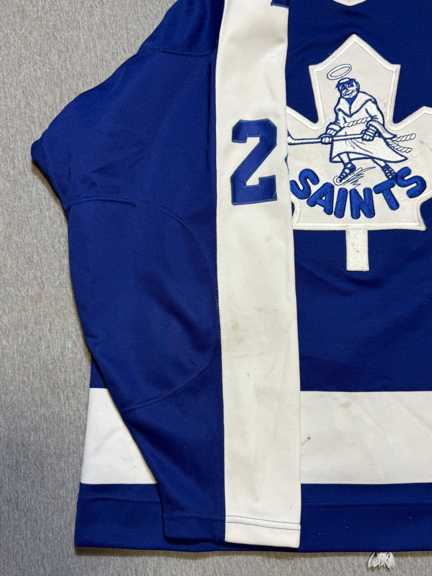 St. Catharines Saints Garry Lariviere Game Worn Jersey - consignment