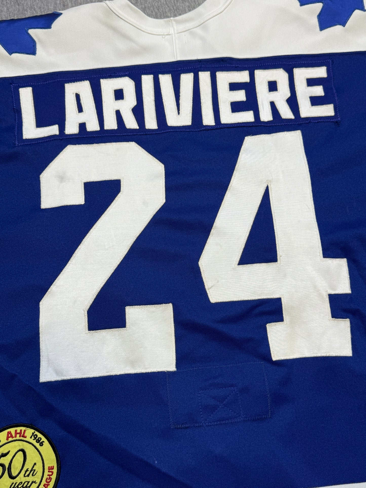 St. Catharines Saints Garry Lariviere Game Worn Jersey - consignment