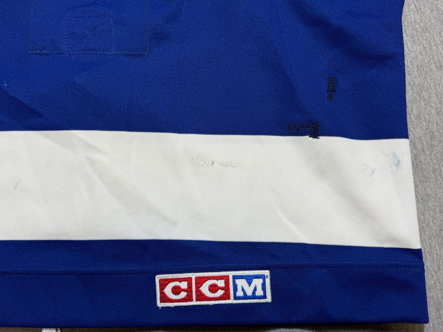 St. Catharines Saints Garry Lariviere Game Worn Jersey - consignment