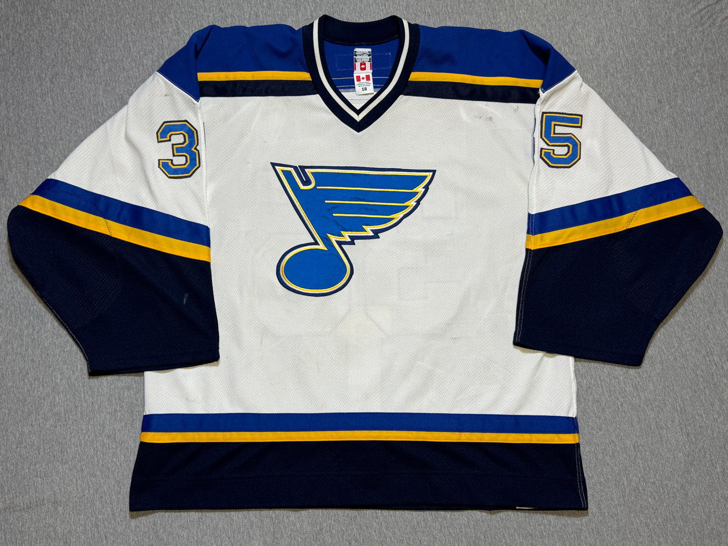 St. Louis Blues Brent Johnson Game Worn Jersey - consignment