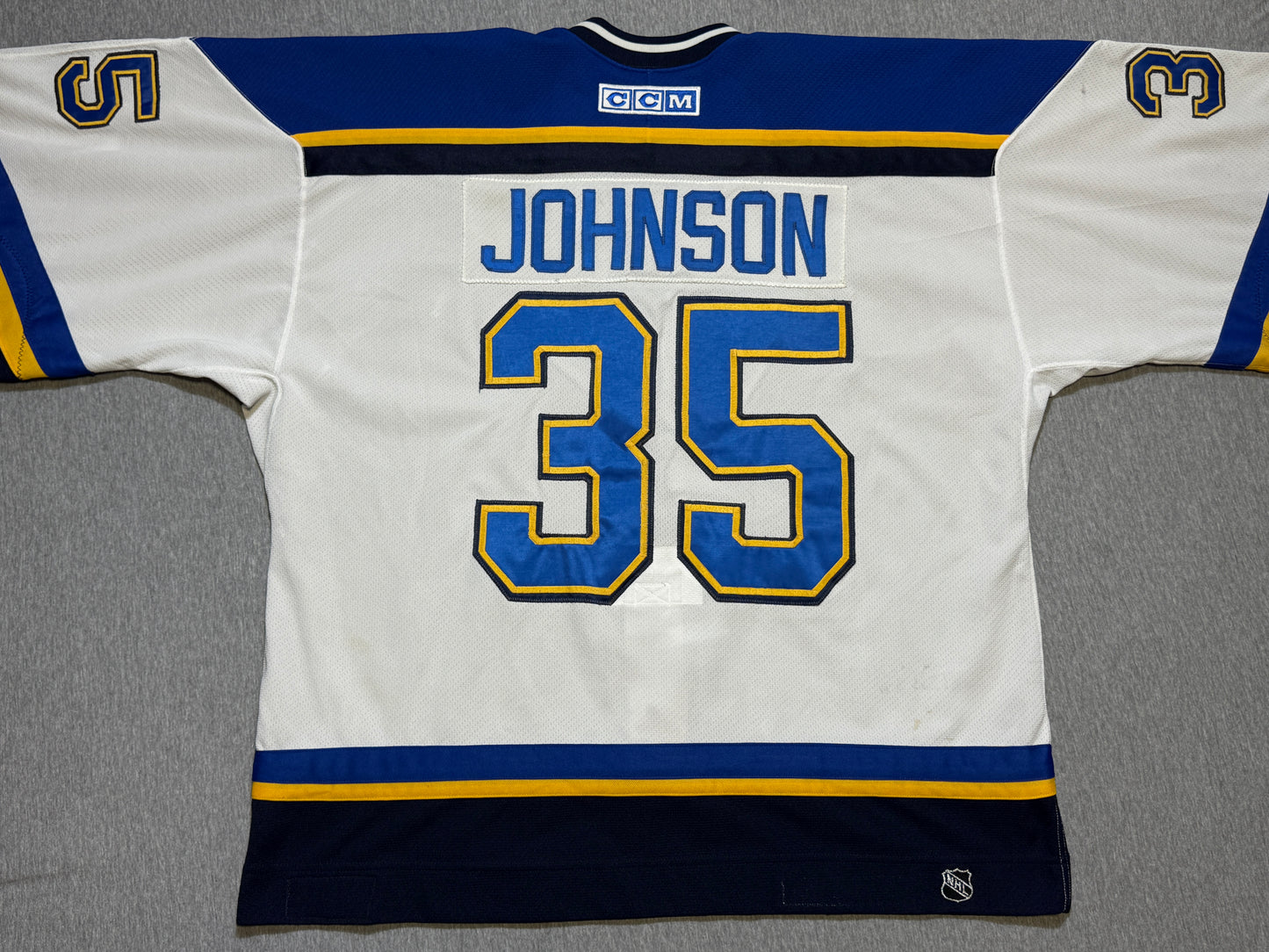 St. Louis Blues Brent Johnson Game Worn Jersey - consignment
