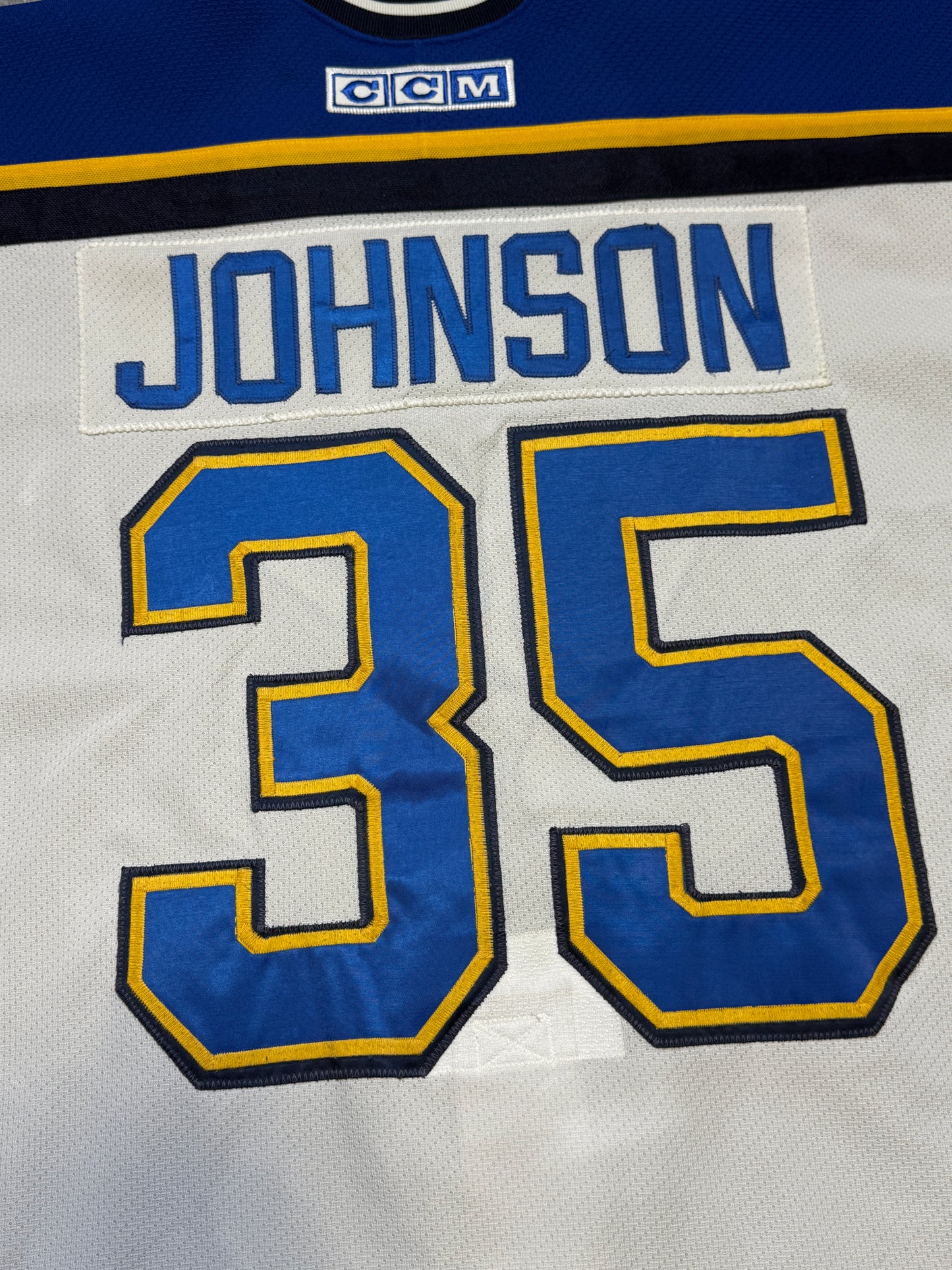 St. Louis Blues Brent Johnson Game Worn Jersey - consignment